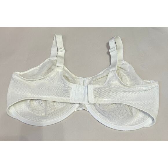 NEW Wacoal Women's Visual Effects Minimizer Bra White 38H Lace Full Coverage - Picture 4 of 7